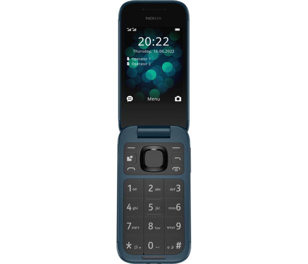 Nokia 2660 4G Flip Niebieski + Stacja Ładująca - 1065621 - zdjęcie 3